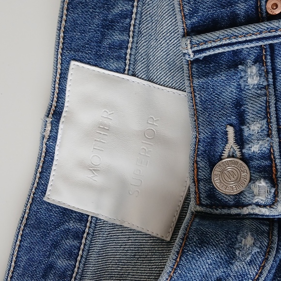 Mother Superior The Trickster Ankle Jeans On Holy Ground Women's 28 - Picture 4 of 7